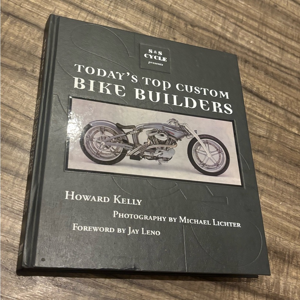 S&S Cycle Presents Today’s Top Custom Bike Builders Hardcover Book Jay Leno